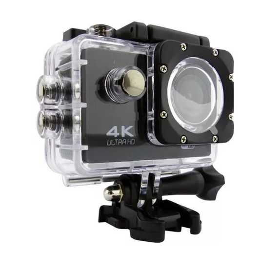 Camara tipo gopro 4k + accs